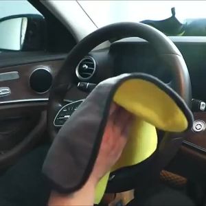 Car Wash Towels Cleaning Cloth Absorbent Dry Cloth General Purpose Microfiber Towel Thickened Yellow 30/40/60cm