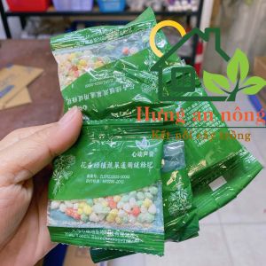 Wu Yaochi 8g – Phân bón tan chậm cho hoa màu rau củ quả phóng thích dinh dưỡng 90 ngày