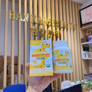 Kẹo Canxi Tăng Chiều Cao Cho Bé Nội Địa Hàn Premium Kids Multivitamin Mineral (hộp 60 viên)