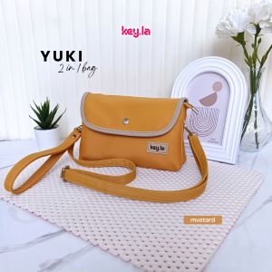 YUKI 2 IN 1 BAG TERBARU BY KEY.LA WATERPROOF BISA COD