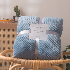 Coral plush blanket thickened flannel sheets office sofas blankets single person dormitories student towels quilts