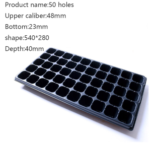 (BUY 5 TAKE 1 FREE)Seedling Tray 32/50/105/128 Holes Garden Starter Tray Strength Seed Germination Plant Pot
