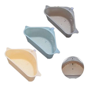 ( BISA COD ) Saringan Kotoran Cuci Piring Triangle Drain Holder Segitiga Penyangga