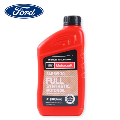 Genuine Ford Motorcraft Fully Synthetic Engine Oil 5W-30 946ML for Gasoline Engine