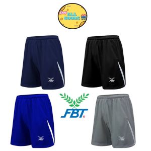 FBT กางเกงกีฬา ไซส์ S-3XL โลโก้ปัก เอวยางยืดพร้อมเชือก 22260