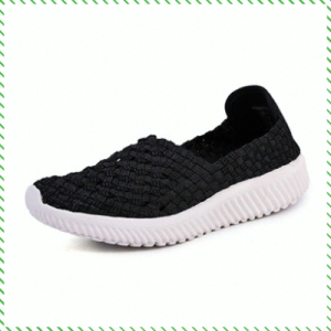 รองเท้าทอมือ รองเท้าลําลองแฟชั่น ส้นหนากันกระแทกรองเท้าผู้หญิง ระบบบรรจุภัณฑ์สามมิติความมีชีวิตชีวาของวัยรุ่นรองเท้าผ้าใบ