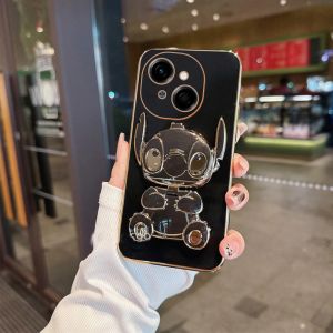 Softcase Tecno Spark Go 1 Casing Silicon Dudukan Stich Plating