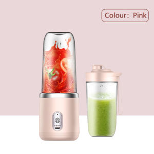 Local sellersNew 400ML Portablr 6 Blades Blender Mixer Wireless USB Charging Fully Automatic Ice Crushing Household