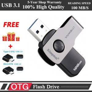 Ready Stock Limit COD 100% Original Authentic Data Traveler Swivl USB 3.1 Pendrive (16gb/32gb/64gb/128gb)