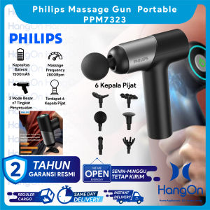 Philips PPM7323 Massage Gun Portable Alat Pijat Elektrik Massager 30 W Pijatan Pegal Pegal