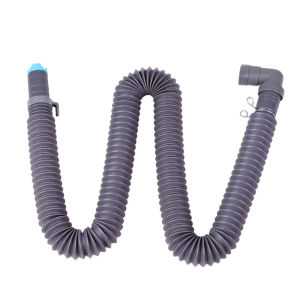 【Local Warehouse】LG drum washing machine outlet pipe rubber hose Parts LG washing machine rubber drain outlet pipe parts LG Automatic Washing Machine Water Outlet Inner Drain Hose Pipe Extension Pipe Hose LG