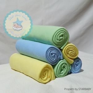 Bedong Bayi Jumbo Isi 6 PCS/Bedong Bayi Pelangi/Pernel Bayi/