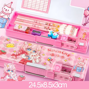 Pencil Case For Kids Pencil Case Pouch Transformer Boys Password Lock Stationery Box Net Red Pen Box Male And Female Elementary School