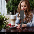 NEEWER Phone Holder Tripod Mount Clip with 1/4" Screw for 16 15 14 Pro Max Plus Samsung Galaxy S24 S23 Ultra, CL-06. 