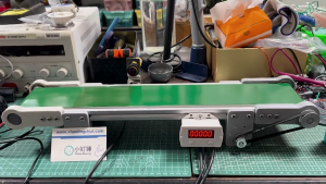 Portable Mini Conveyor Belt With Counter Ideal For Science Labs And Home Education Teaching Aid