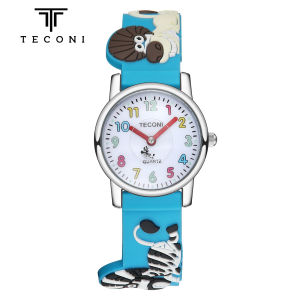 Teconi Jam Tangan Anak 3D Cartoon Quartz A003 - Anti Air Free Box Free Bubble