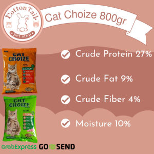 Cat Choize Adult Makanan Kucing Dewasa Dry Food 800gr / Cat Choize Makanan kucing / Cat Choize Adult 800gr / Cat Food adult 800 gr cat food 800gr