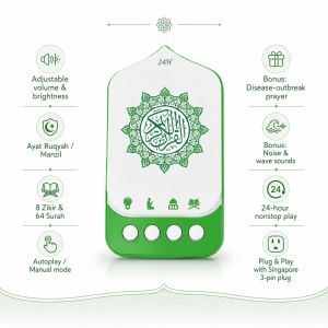 Surah Plug with Zikir Ruqyah Auto Play 24h Non Stop