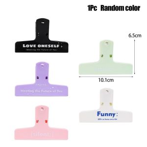 Durable File Ticket Clip Cute Hand Account Storage Magnetic Long Tail Clips Office Accessories Cute Paper Clips