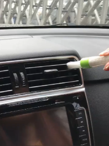 1pcs Double Slider Car Air-conditioner Outlet Cleaning Tool Multi-purpose Brush