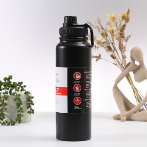 Insulated 304 Stainless Steel Thermal Flasks Water Bottle w/ Tea Infuser - 600ml & 1000ml Portable for Outdoor Activities Sports Tumbler