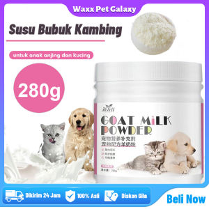 Susu Goat Milk Anjing Kucing Kecil Baru Lahir Dewasa Menyusui Hamil Cat Dog Milk 280g