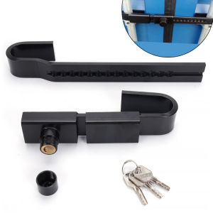 Car modification accessories: heavy-duty steel trailer lock container door lock anti-theft shackle