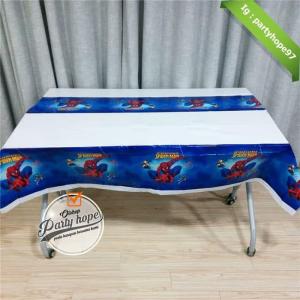 Table Cover / Table Cover Karakter Spiderman / Taplak Meja