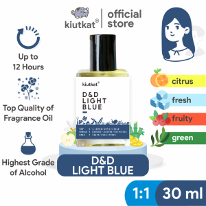 D&D LIGHT BLUE by KIUTKAT - Parfum Wanita Original Isi 30ml | Searah D&D - LIGHT BLUE