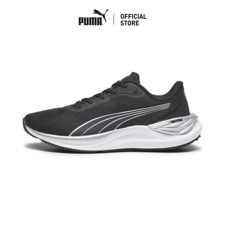 PUMA RUNNING - รองเท้าวิ่งผู้หญิง Electrify NITRO 3 สีดำ  - 37845601