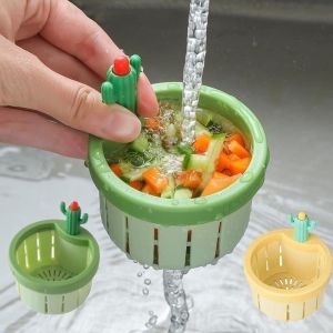 Kitchen Residue Filter Basket/ Cactus Filter Net Drain Basket/Household Drain Net 仙人掌水槽过滤篮