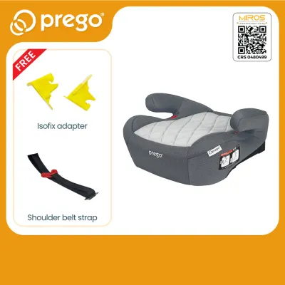 Prego Baby Mini Backless ISOFIX Booster Car Seat 22-36kg