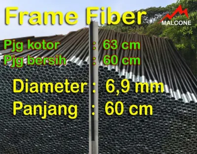 Frame fiber tenda dome 69 mm pjg 60 cm