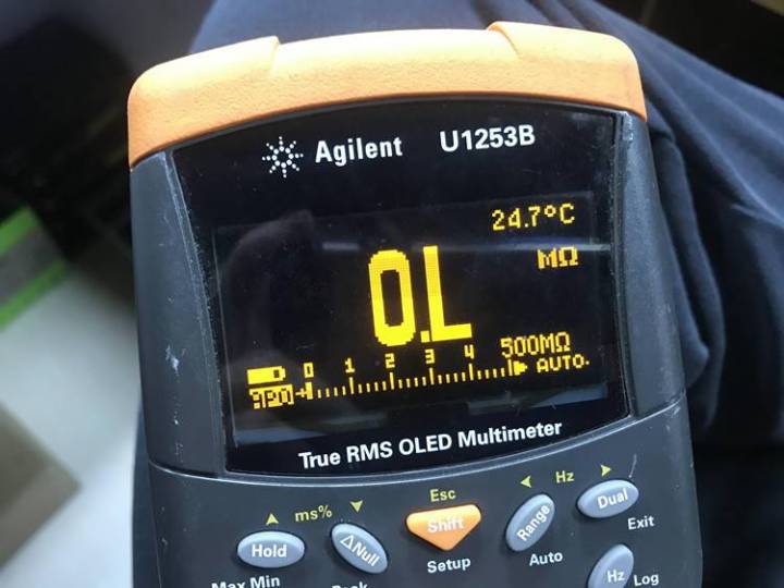 Agilent Agilent U1273A U1273B U1253B U1253A Multimeter OLED Display Screen
