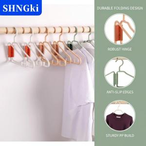 SHNGki 5 chiếc móc treo quần áo đa năng có thể gấp gọn tiện mang đi du lịch tiết kiệm không gian siêu nhẹ phù hợp dùng tại nhà đi công tác hoặc nghỉ dưỡng