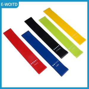 【E-WOITD】 Elastic Resistance Loop Bands Gym Yoga Exercise Fitness Workout Stretch