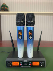 Bộ micro không dây sân khấu chuyên nghiệp ontekco u10 pro hát karaoke cao cấp chính hãng