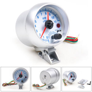 Car modification tachometer 3.75 Inch 0-11000 Rpm Dual-needle tachometer for car instruments