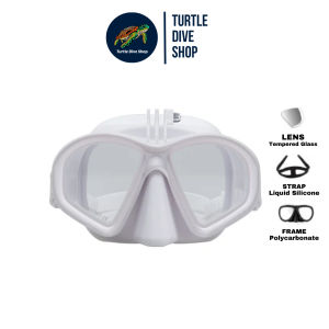 Mask Meo Hunter With Mount Cam Color / Spearfishing / Diving / Snorkling / Freediving / Low Volume kacamata selam kacamata selam pria dewasa kaca mata selam masker selam laut dewasa masker diving masker menyelam masker selam