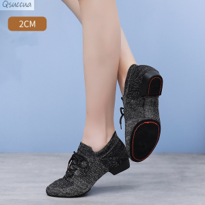Flying Weaving Cheerleading Aerobics Childrens Female Low Heel Adult Latin Jazz Modern Dance Shoes Ballet Flats