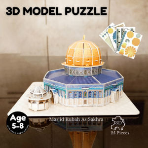 Dome of the Rock 3D puzzle childrens toy the famous Islamic holy place toy for kids