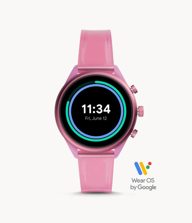 Jam Fossil Smartwatch Gen FTW6058 Sport Pink Original Lazada