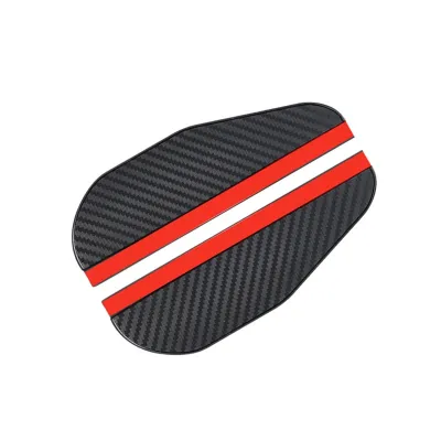 XSD 2pcs Toyota Carbon Fiber Car Rear View Mirror Rain Eyebrow Rainproof Cover For Vios Rush Wigo Innova Hilux Fortuner HiAce Raize Avanza Altis Corolla Agya