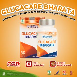 Obat Herbal Diabetes Penurun Gula Darah Obat Luka Diabetes Kencing Manis Glucacare Bharata Original