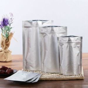 Bayar Di Tempat - Standing Aluminium Pouch Makanan / Ziplock Tebal Kemasan