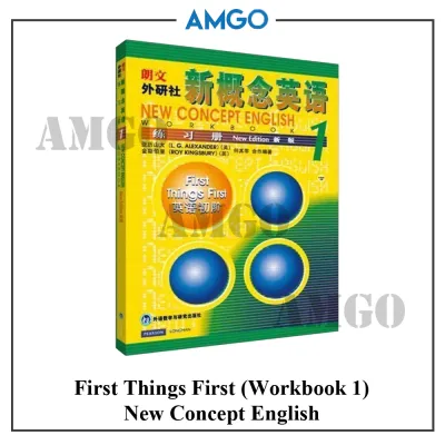 AMGO READY STOCK New Concept English Textbook Workbook Student Book Foreign Language [Full Set] 外研社新概念英语教材+练习册[全套] 〖现货〗