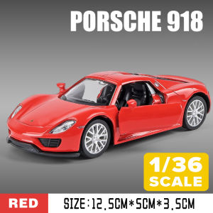 LEO 1:36 Porsche 918 alloy model car for kids toys for boys toys for kids cars toys