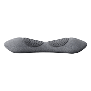 POMELOBT Heating Electric Back Massager Vibration 3-in-1 Waist Support Pillow Relaxation Adjustable Lumbar Support Pillow Lying Flat