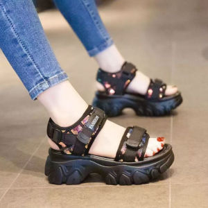 [Free Shipping] Brand-Name Discontinued-Size Dad Sandals For Women Thick-Soled Versatile Summer Sandals Soft-Soled Suitable For Outdoor Wear And Beach Use