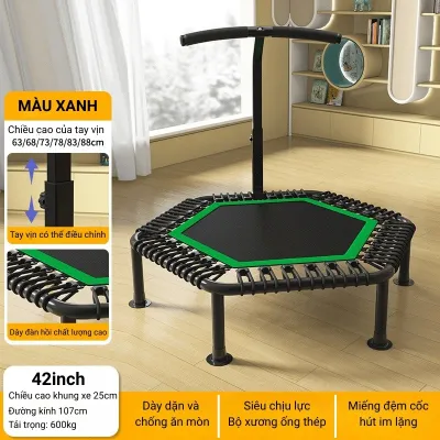 Bạt Nhún Tập Thể Dục Trampoline Đa Năng Size 42inch - 50inch Gấp Gọn Tại Nhà